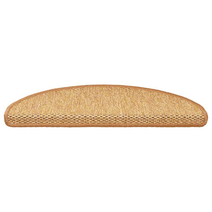 Stufenmatten Selbstklebend Sisal-Optik 30Stk. 65x21x4cm Sisal
