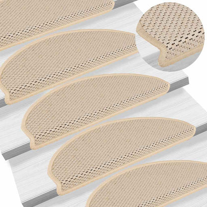 Stufenmatten Selbstklebend Sisal-Optik 30Stk. 65x21x4cm