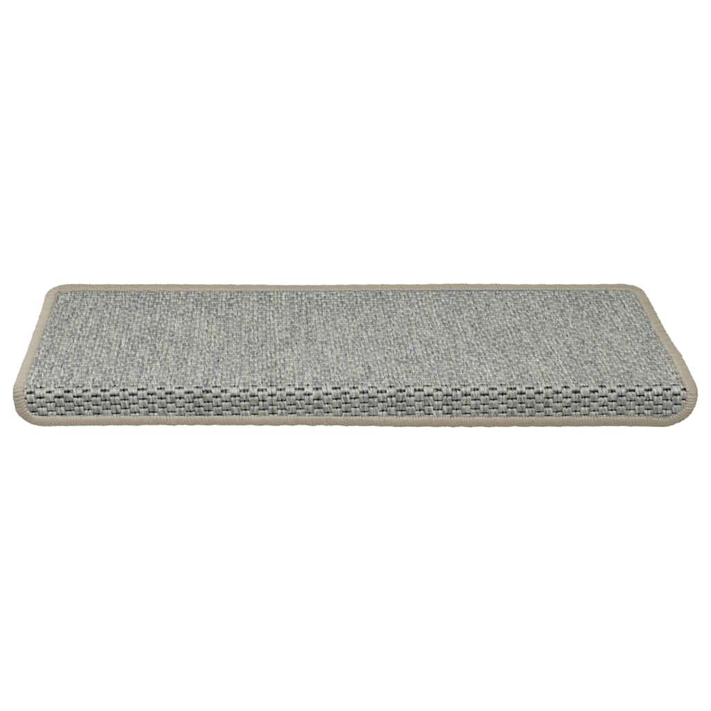 Stufenmatten Selbstklebend Sisal-Optik 30 Stk. 65x21x4cm Grün