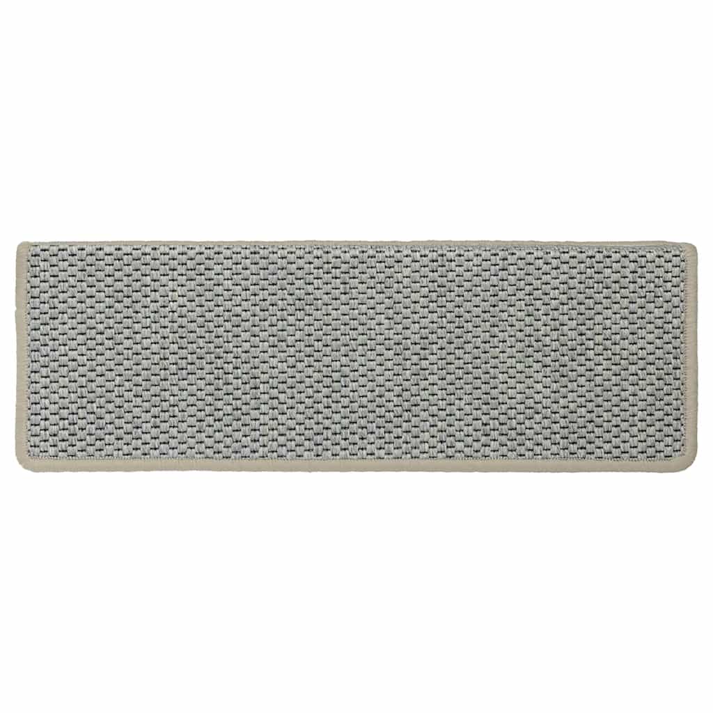 Stufenmatten Selbstklebend Sisal-Optik 30 Stk. 65x21x4cm Grün