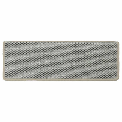 Stufenmatten Selbstklebend Sisal-Optik 30 Stk. 65x21x4cm Grün