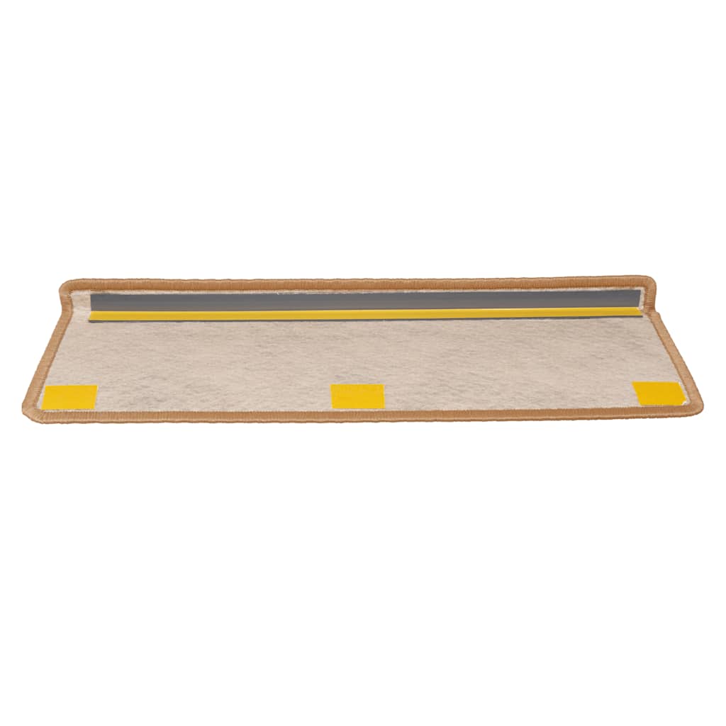 Stufenmatten Selbstklebend Sisal-Optik 30 Stk. 65x21x4cm Orange