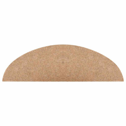Stufenmatten Selbstklebend 30 Stk. Beige 56x17x3 cm