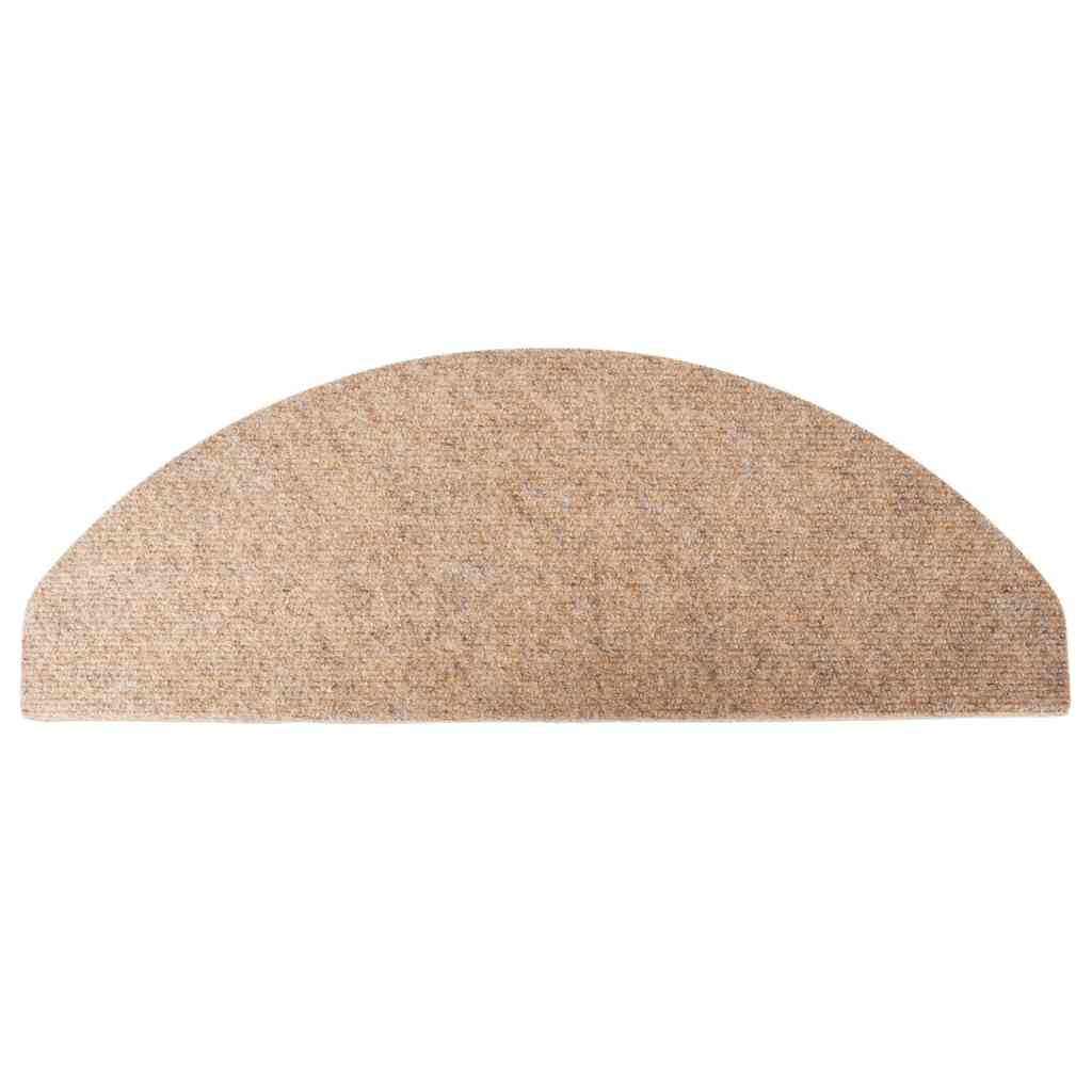 Stufenmatten Selbstklebend 30 Stk. Beige 65x22,5x3,5 cm