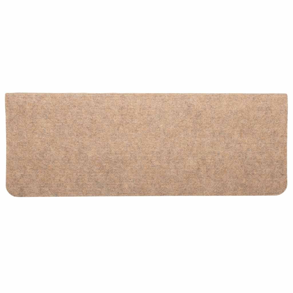 Stufenmatten Selbstklebend 30 Stk. Beige 65x24,5x3,5 cm
