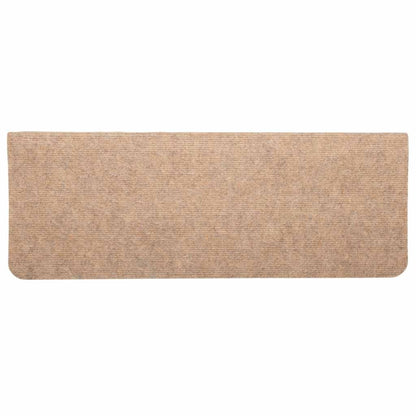 Stufenmatten Selbstklebend 30 Stk. Beige 65x24,5x3,5 cm