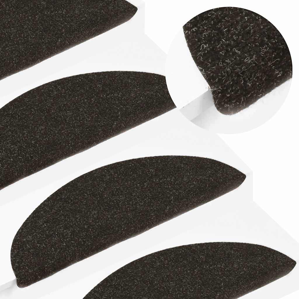 Stufenmatten Selbstklebend 20 Stk. Anthrazit 65x22,5x3,5 cm