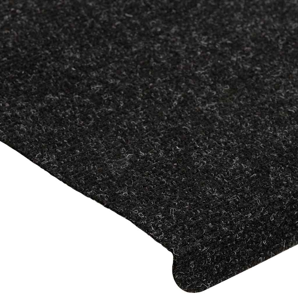 Stufenmatten Selbstklebend 30 Stk. Anthrazit 65x24,5x3,5 cm