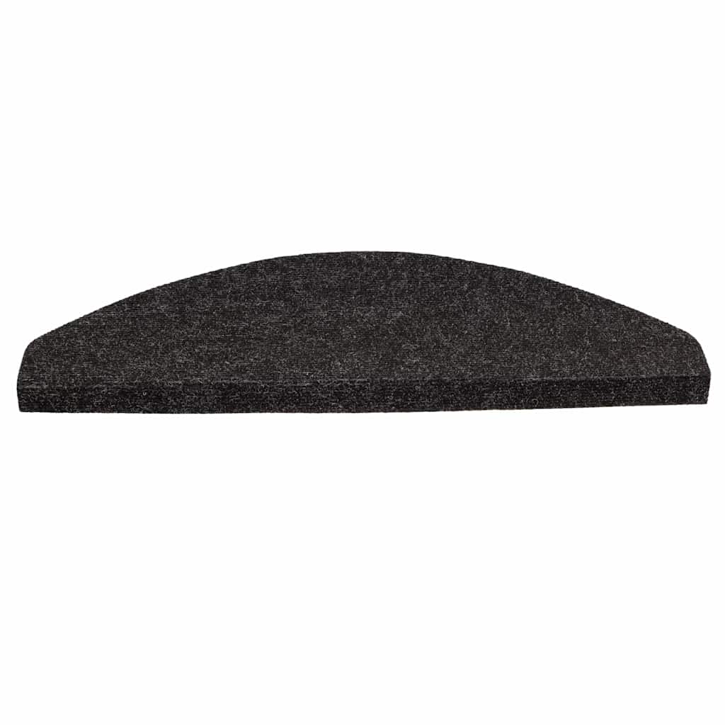 Stufenmatten Selbstklebend 30 Stk. Schwarz 56x17x3 cm