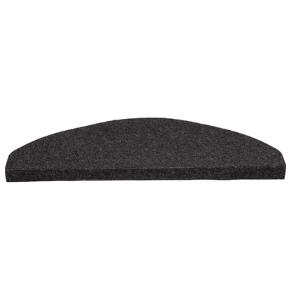 Stufenmatten Selbstklebend 20 Stk. Schwarz 65x22,5x3,5 cm