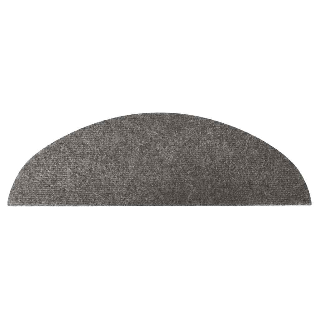 Stufenmatten Selbstklebend 20 Stk. Grau 56x17x3 cm
