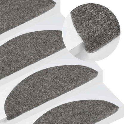 Stufenmatten Selbstklebend 20 Stk. Grau 56x17x3 cm