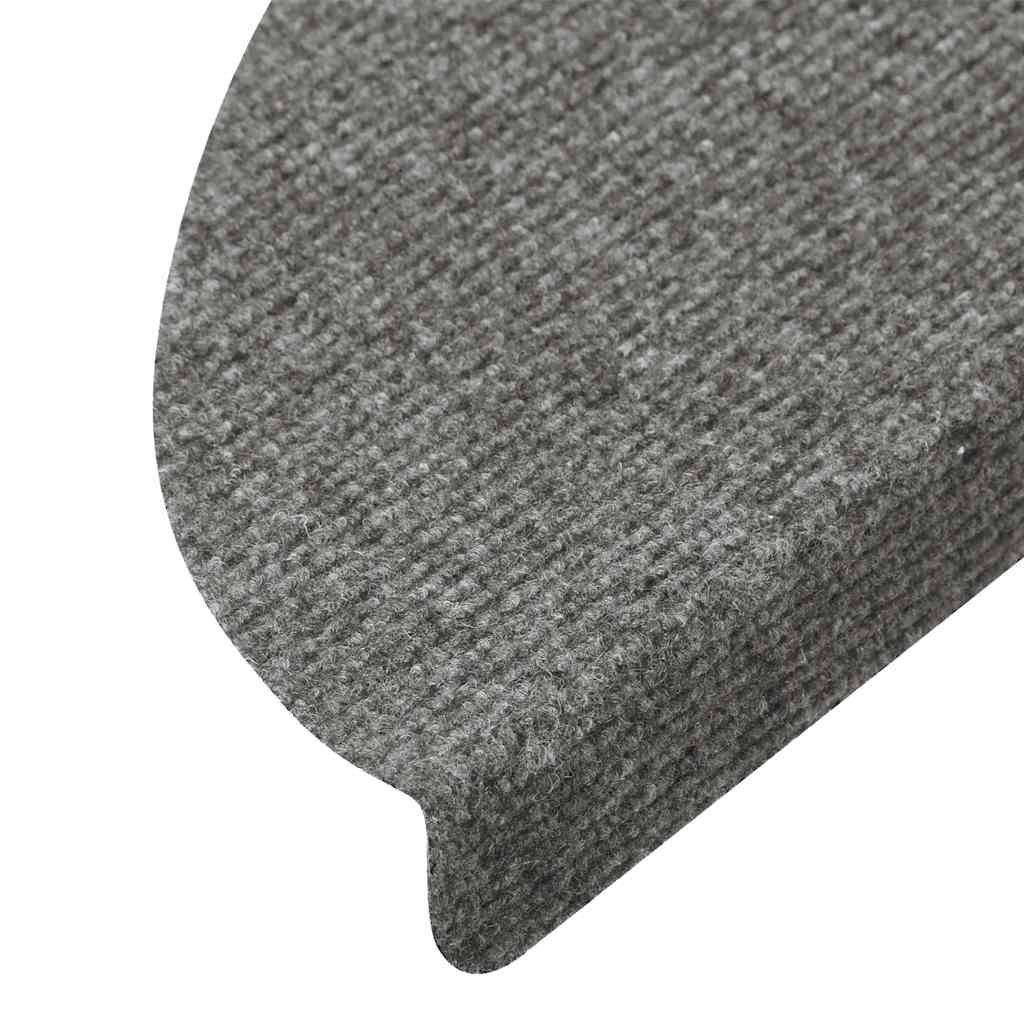 Stufenmatten Selbstklebend 30 Stk. Grau 56x17x3 cm