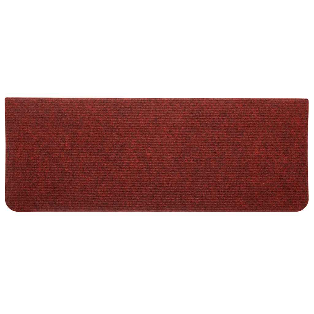 Stufenmatten Selbstklebend 30 Stk. Rot 65x22,5x3,5 cm