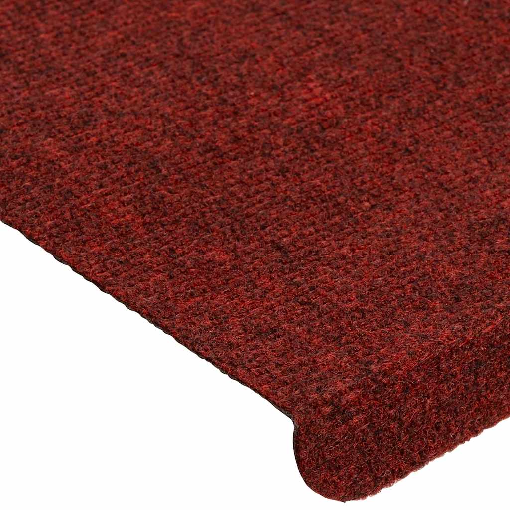 Stufenmatten Selbstklebend 30 Stk. Rot 65x22,5x3,5 cm