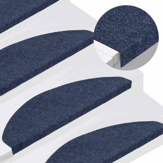 Stufenmatten Selbstklebend 30 Stk. Blau 65x22,5x3,5 cm