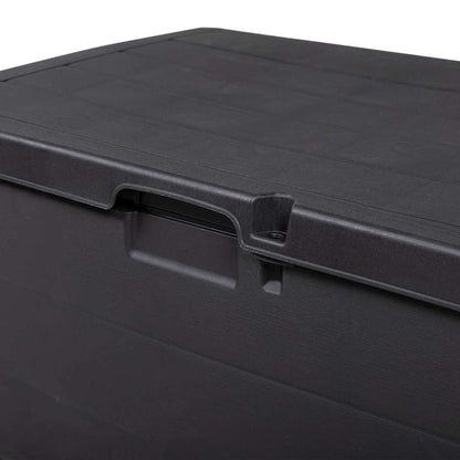 Gartenlagerbox Anthrazit 77,5 x 54,5 x 53 cm Plastik