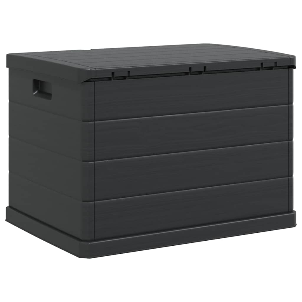 Gartenlagerbox Anthrazit 77,5 x 54,5 x 53 cm Plastik