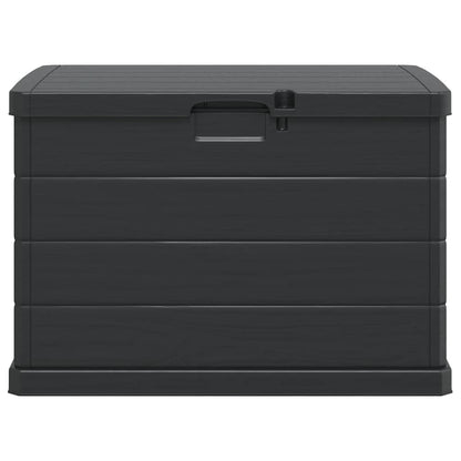 Gartenlagerbox Anthrazit 77,5 x 54,5 x 53 cm Plastik