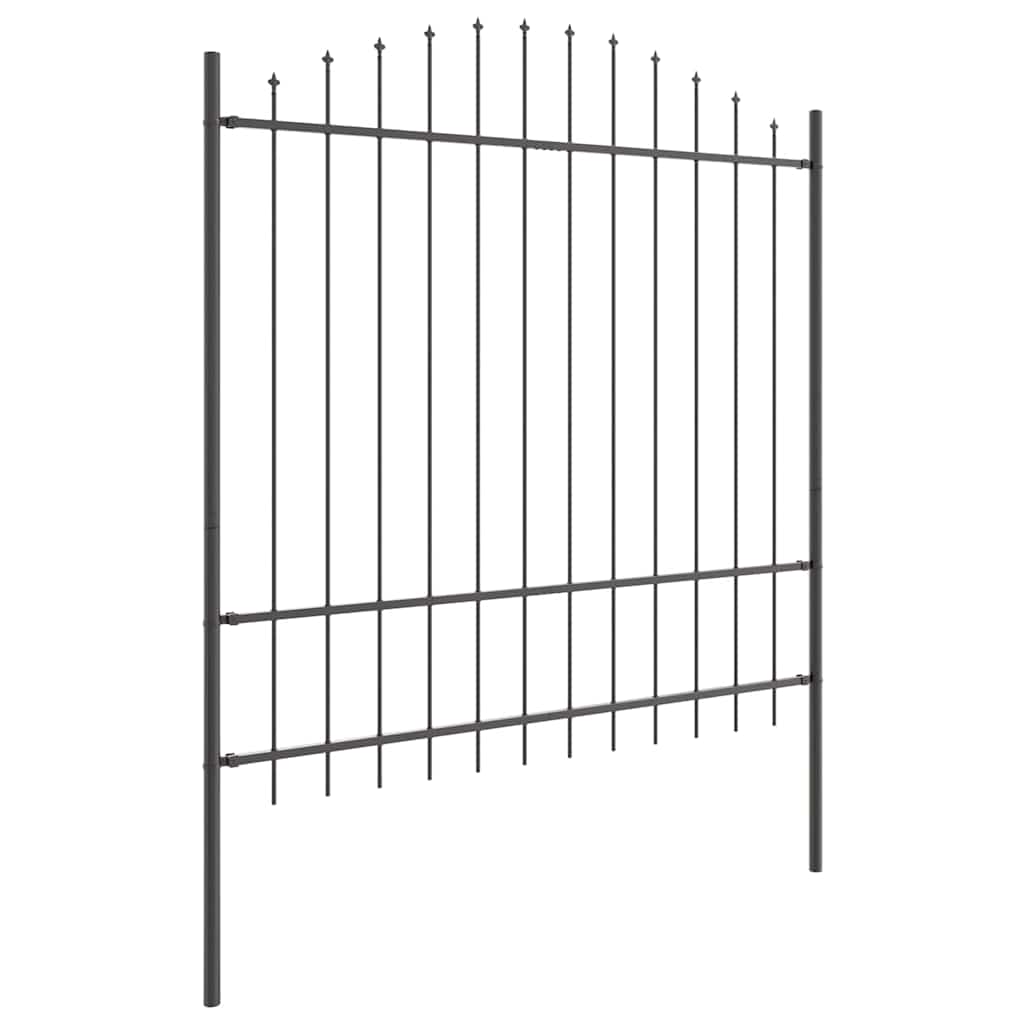 Gartenzaun Grau 1020 x 175 cm
