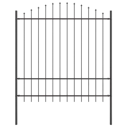 Gartenzaun Grau 1020 x 175 cm