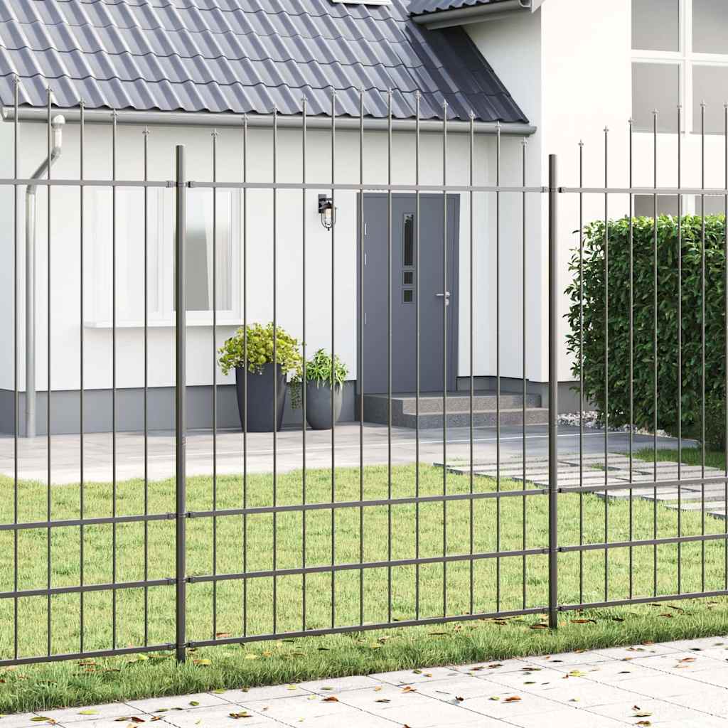 Gartenzaun Grau 1020 x 200 cm