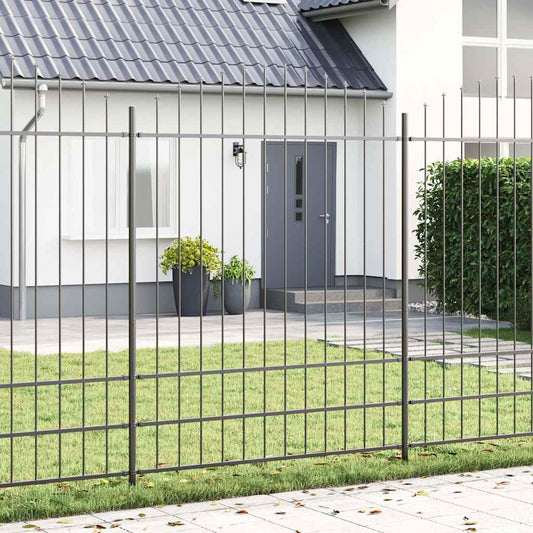 Gartenzaun Grau 1020 x 200 cm