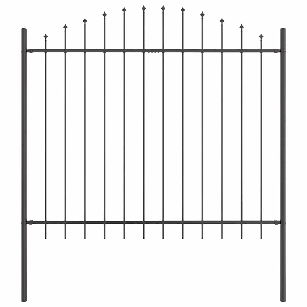 Gartenzaun Grau 1360 x 150 cm