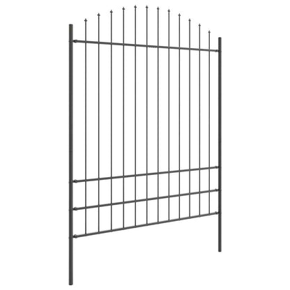 Gartenzaun Grau 1360 x 200 cm