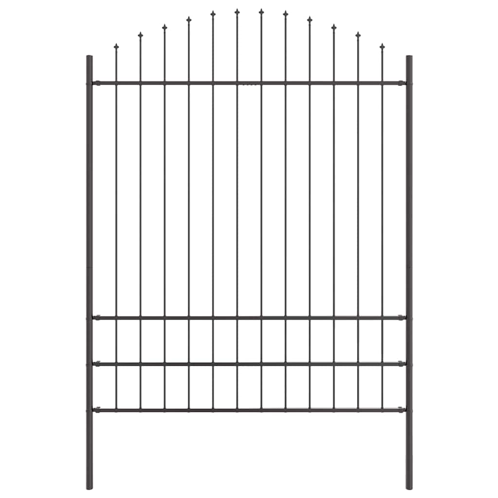 Gartenzaun Grau 1360 x 200 cm