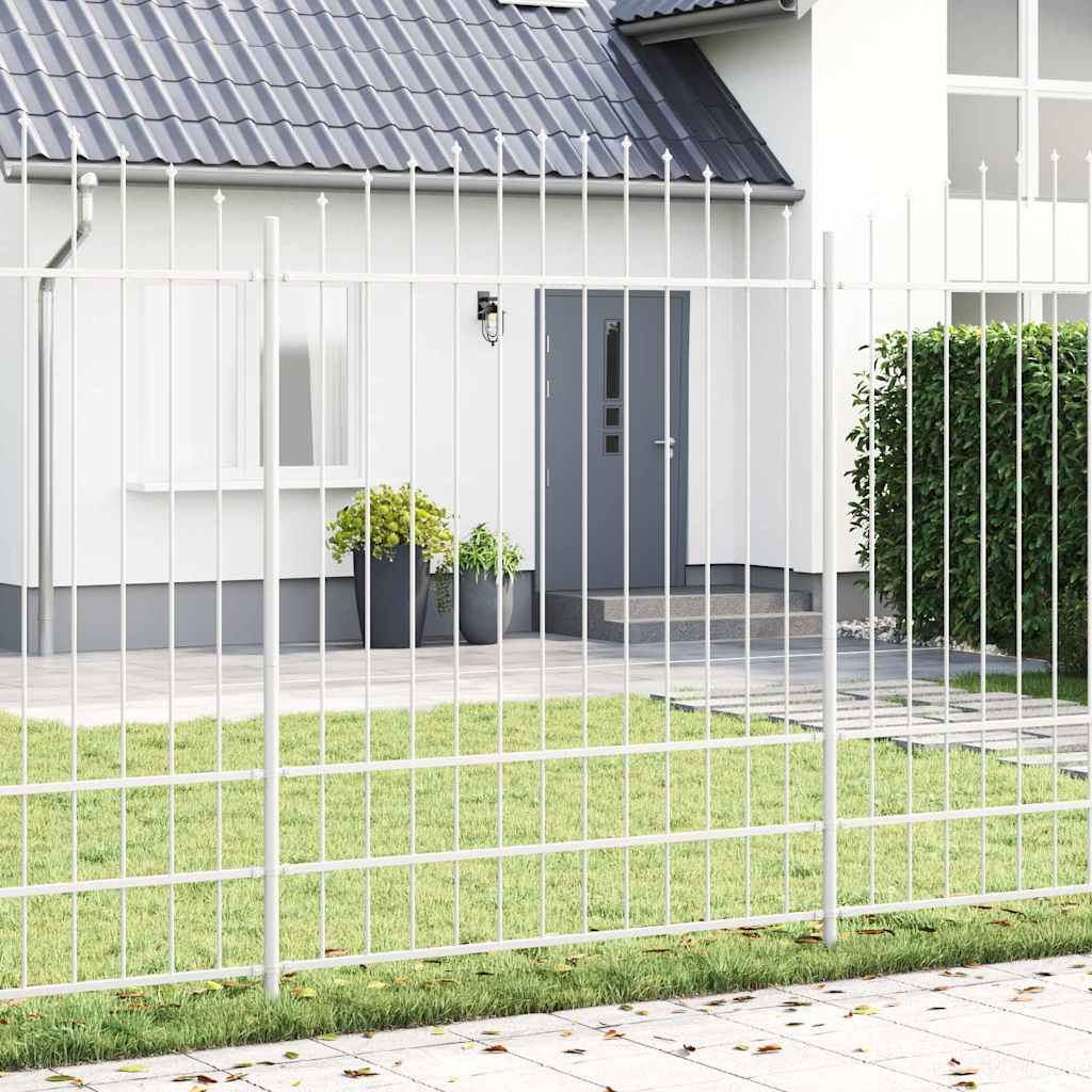 Gartenzaun Weiß 1020 x 200 cm