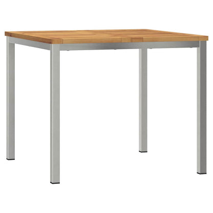 Garten-Ess-Set 3 pcs Braun Massives Akazienholz