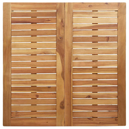 Garten-Ess-Set 3 pcs Braun Massives Akazienholz