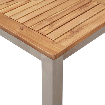 Garten Essgruppe 5 pcs Braun Akazie Massivholz