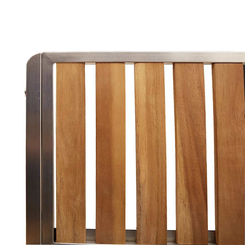 Garten Essgruppe 7 pcs Braun Akazie Massivholz