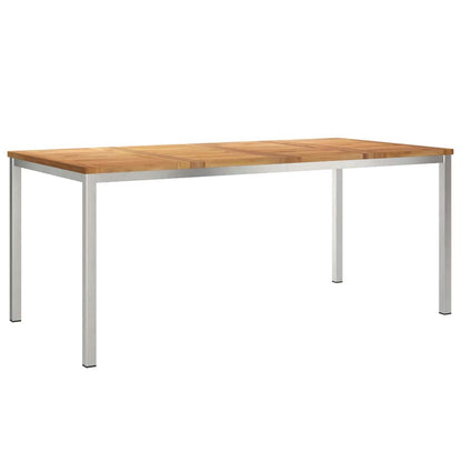 Garten Essgruppe 5 pcs Braun Teak-Massivholz