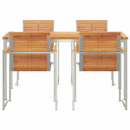 Garten Essgruppe 5 pcs Massivholz Akazie