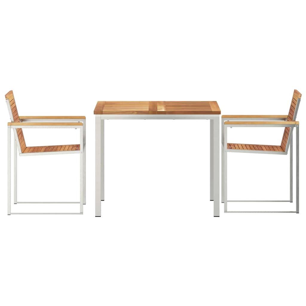 Garten-Ess-Set 3 pcs Massives Teakholz