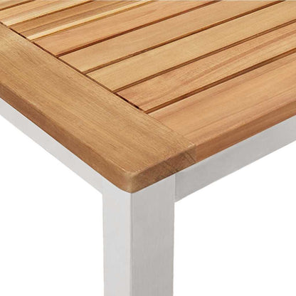 Garten Essgruppe 7 pcs Massivholz Teak