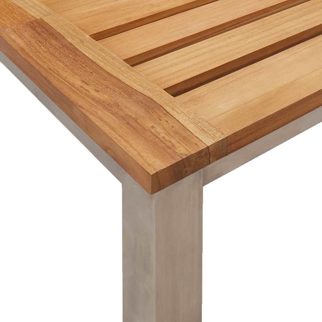 Sonnenliege 3 pcs Braun 200 x 60 x 88cm Massivholz Akazie