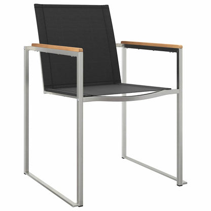 EsssetfürdenAußenbereich 3 pcs Massives Akazienholz