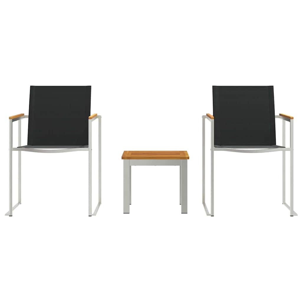 EsssetfürdenAußenbereich 3 pcs Massives Akazienholz