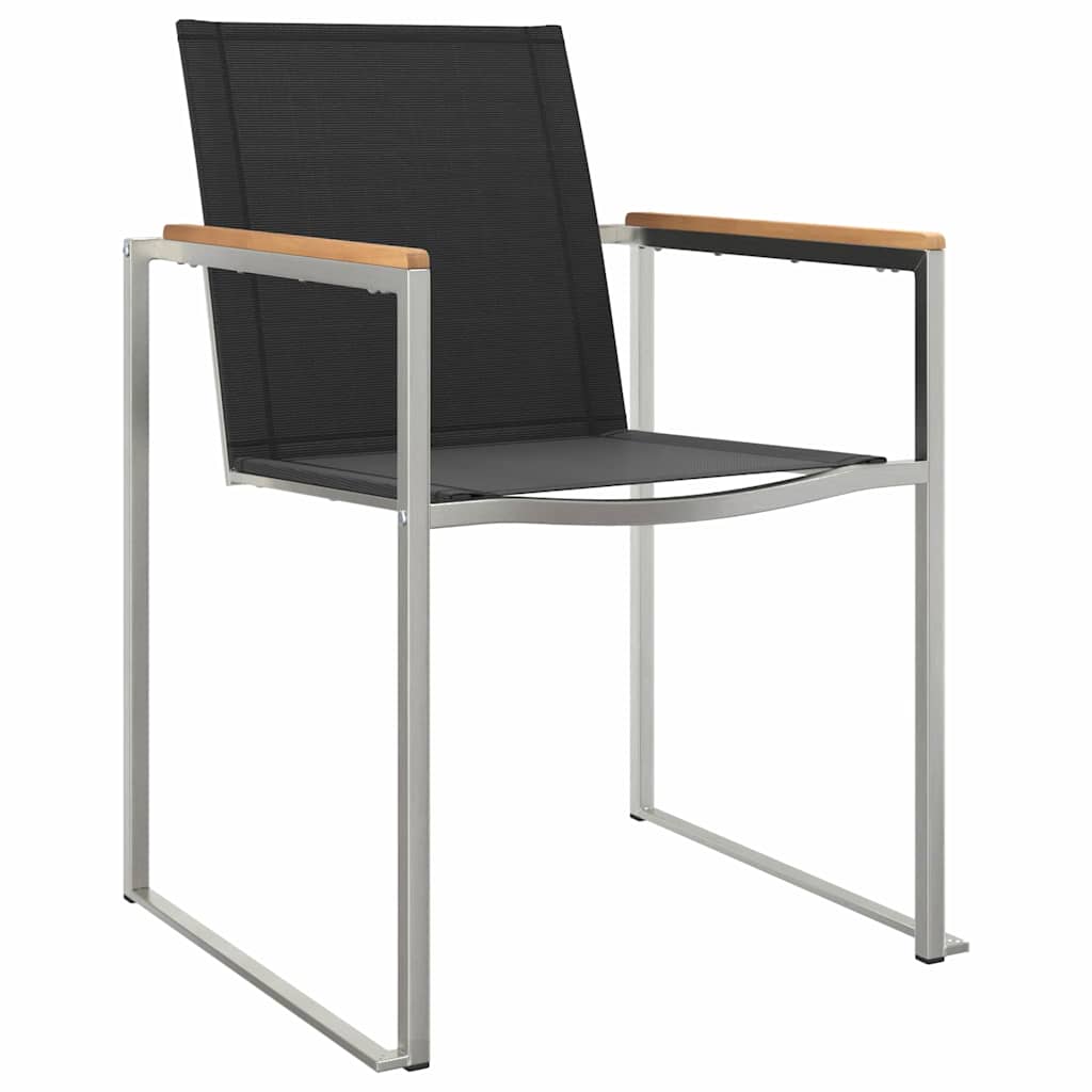 EsssetfürdenAußenbereich 3 pcs Massives Teakholz