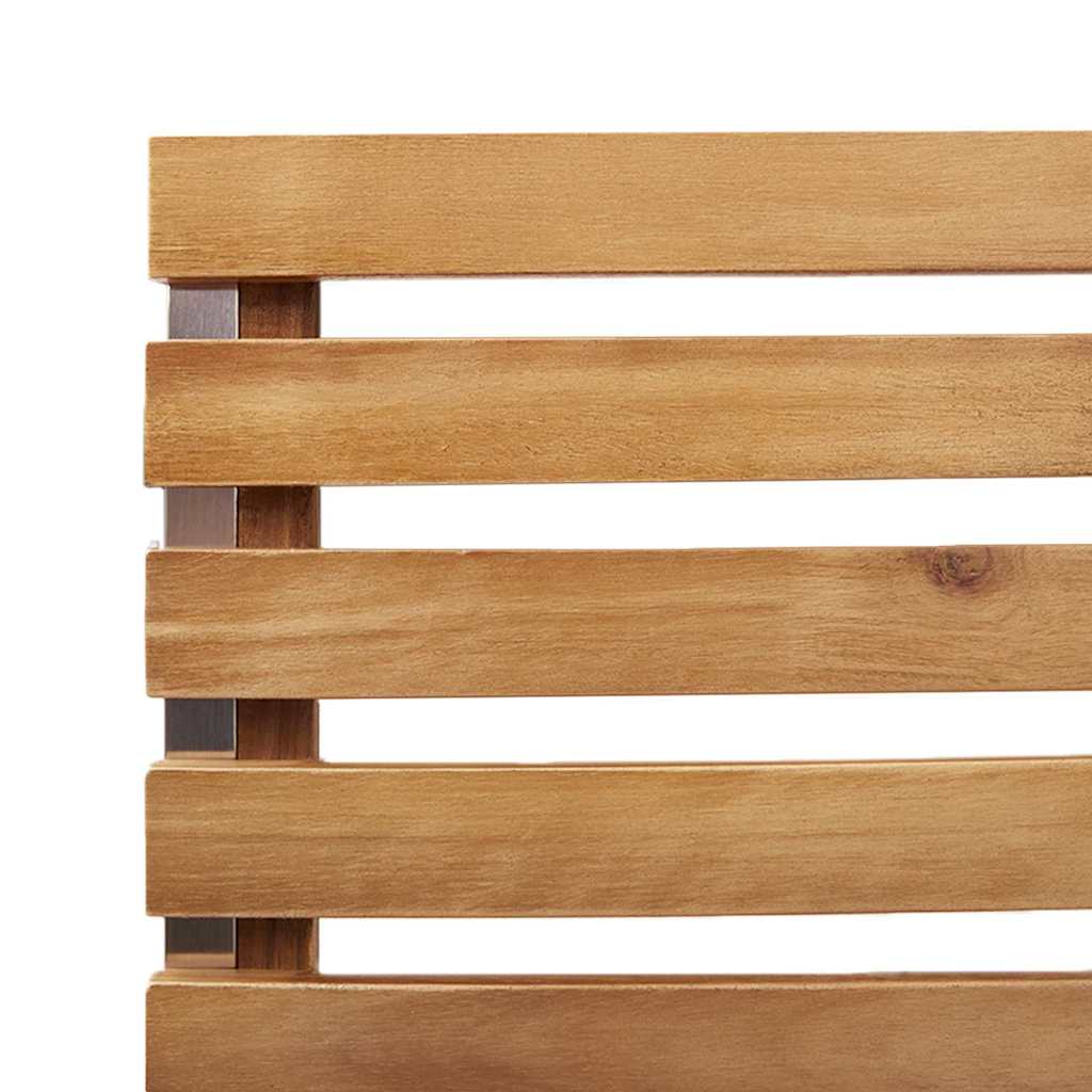 Gartenstuhl 8 pcs Braun 56 x 54,5 x 87cm Massivholz Akazie