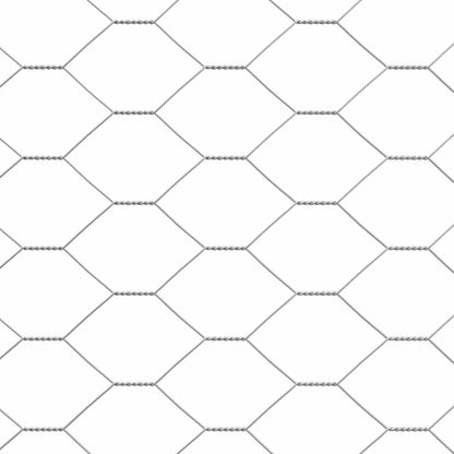 Hühnerkäfig Silber 400 x 200 x 198.5 cm Verzinkter Stahl