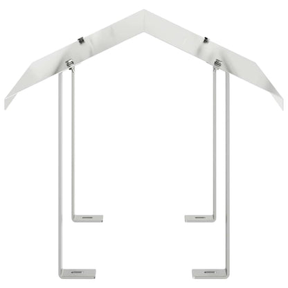 Kaminhaube Silber 40 x 40 x 37.5 cm Edelstahl