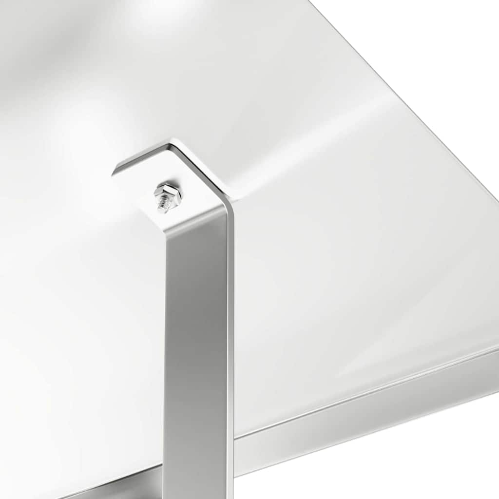 Kaminhaube Silber 50 x 50 x 37 cm Edelstahl