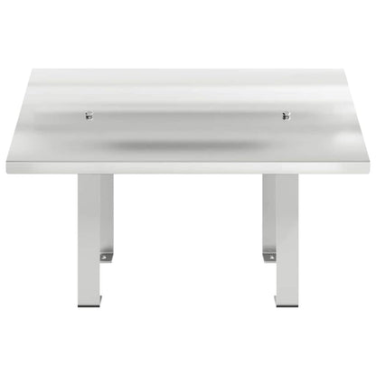 Kaminhaube Silber 50 x 50 x 37 cm Edelstahl