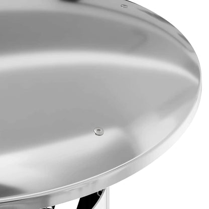 Kaminverlängerung Silber 35 x 35 x 132 cm Edelstahl