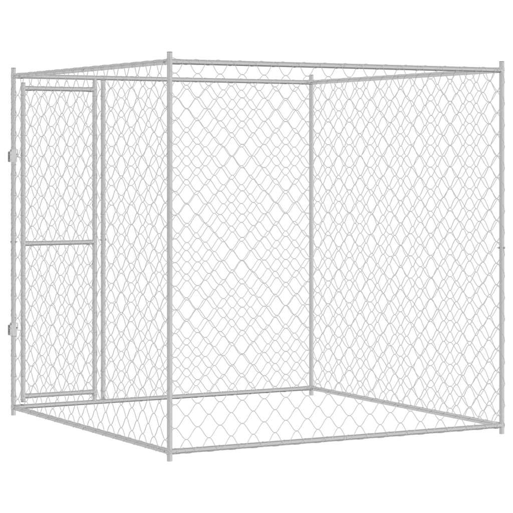 Hundekäfig 2 x 2 x 2 m Stahl